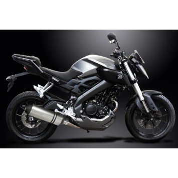 Delkevic volledig systeem X-Oval Titanium 343mm zonder e-keur - MT-125 (2014-2019)