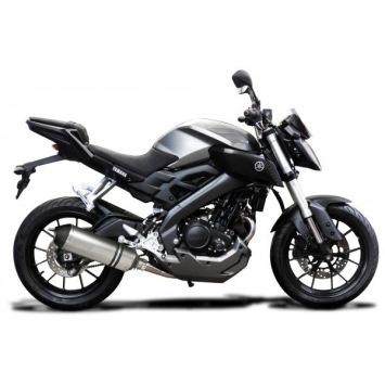 Delkevic volledig systeem X-Oval Titanium 343mm zonder e-keur - MT-125 (2014-2019)