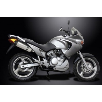 Delkevic volledig systeem X-Oval Titanium 343mm zonder e-keur - XL125V Varadero (2001-2014)