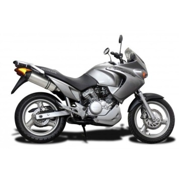 Delkevic volledig systeem X-Oval Titanium 343mm zonder e-keur - XL125V Varadero (2001-2014)