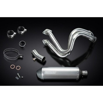 Delkevic volledig systeem X-Oval Titanium 343mm zonder e-keur - Ninja 650 (2017-2020)