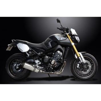 Delkevic volledig systeem X-Oval Titanium 343mm zonder e-keur - MT-09 Sport Tracker 2015-2019