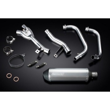 Delkevic volledig systeem X-Oval Titanium 343mm zonder e-keur - GW250 Inazuma (2013-2018)