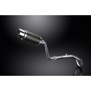 Delkevic volledig systeem Round Carbon 200mm zonder e-keur - CRF250L 2017-2019