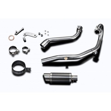 Delkevic volledig systeem Round Carbon 200mm zonder e-keur - CRF250L 2017-2019