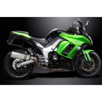 Delkevic volledig systeem X-Oval Titanium 343mm zonder e-keur - Z1000SX Z1000 (2010-2020)