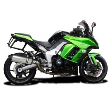 Delkevic volledig systeem X-Oval Titanium 343mm zonder e-keur - Z1000SX Z1000 (2010-2020)