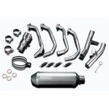 Delkevic volledig systeem X-Oval Titanium 343mm zonder e-keur - KLZ1000 1000 VERSYS (2015-2018)