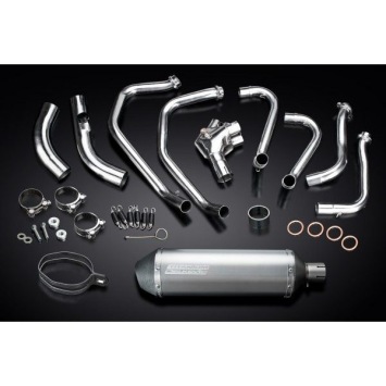 Delkevic volledig systeem X-Oval Titanium 343mm zonder e-keur - VFR800F 14-19 VFR800X 15-10