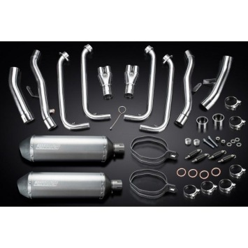 Delkevic volledig systeem X-Oval Titanium 343mm zonder e-keur - FJR1300/ABS (2006-2020)