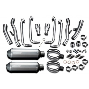 Delkevic volledig systeem X-Oval Titanium 343mm zonder e-keur - FJR1300/ABS (2006-2020)