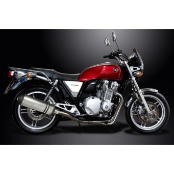 Delkevic volledig systeem X-Oval Titanium 343mm zonder e-keur - CB1100A (2013-2017)