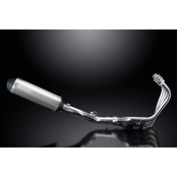 Delkevic volledig systeem X-Oval Titanium 343mm zonder e-keur - CB600F HORNET (2007-2013)