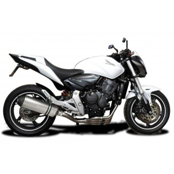 Delkevic volledig systeem X-Oval Titanium 343mm zonder e-keur - CB600F HORNET (2007-2013)