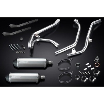 Delkevic volledig systeem X-Oval Titanium 343mm zonder e-keur - SV650 (1998-2002)