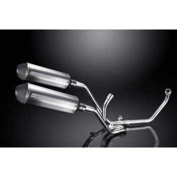 Delkevic volledig systeem X-Oval Titanium 343mm zonder e-keur - SV650 (1998-2002)