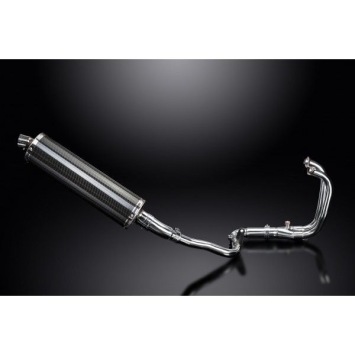 Delkevic volledig systeem Oval Carbon 450mm zonder e-keur - VERSYS 300X (2017-2020)