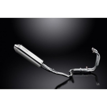 Delkevic volledig systeem Tri-Oval RVS 320mm zonder e-keur - VERSYS 300X (2017-2020)