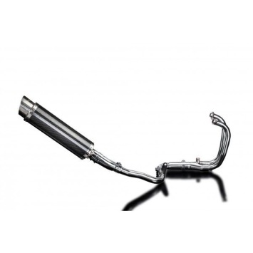 Delkevic volledig systeem Round Carbon 350mm zonder e-keur - VERSYS 300X (2017-2020)