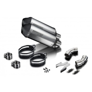 Delkevic slip-on kit X-Oval Titanium 260mm zonder e-keur - Monster 796 (2011-2014)