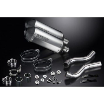 Delkevic Slip-on Kit X-Oval Titanium 260mm ohne EG-BE - Z1000SX (2010-2019)
