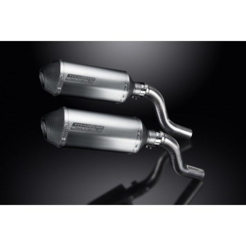 Delkevic Slip-on Kit X-Oval Titanium 260mm ohne EG-BE - Z1000SX (2010-2019)