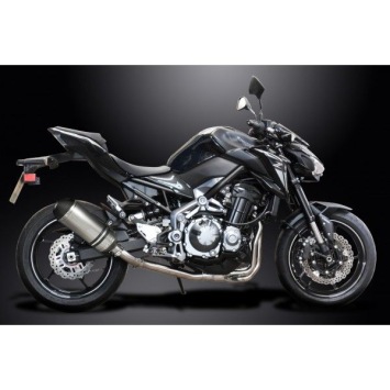Delkevic volledig systeem X-Oval Titanium 260mm zonder e-keur - Z900 (2017-2019)