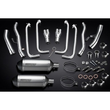 Delkevic volledig systeem X-Oval Titanium 260mm zonder e-keur - FJR1300/ABS (2006-2020)