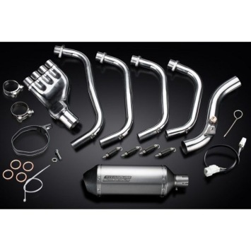 Delkevic volledig systeem X-Oval Titanium 260mm zonder e-keur - CB600F HORNET (2007-2013)