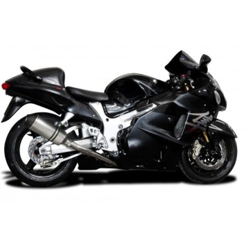 Delkevic volledig systeem X-Oval Titanium 260mm zonder e-keur - GSX1300R HAYABUSA 1999-2007