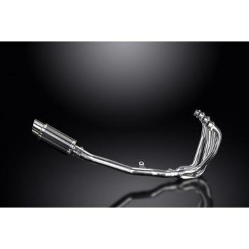 Delkevic volledig systeem Round Carbon 200mm - ZRX1100/1200 97-07