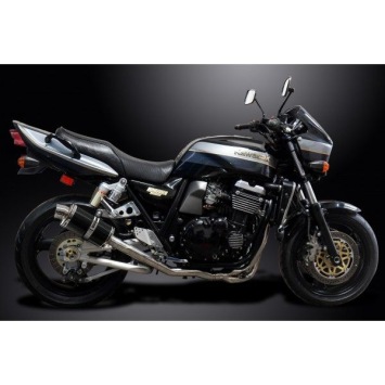 Delkevic volledig systeem Oval Carbon 225mm zonder e-keur - ZRX1100/1200 97-07