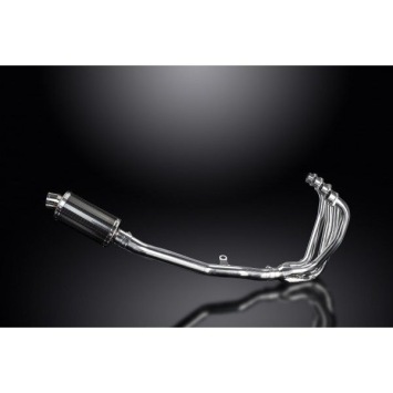 Delkevic volledig systeem Oval Carbon 225mm zonder e-keur - ZRX1100/1200 97-07