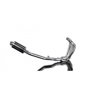 Delkevic volledig systeem Oval Carbon 225mm zonder e-keur - ZRX1100/1200 97-07