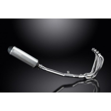 Delkevic Auspuffanlage X-Oval Titanium 343mm ohne EG-BE - ZRX1100/1200 97-07