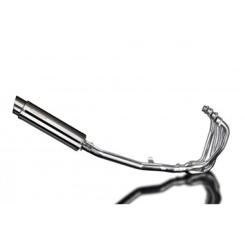 Delkevic volledig systeem Round RVS 350mm zonder e-keur - ZRX1100/1200 97-07