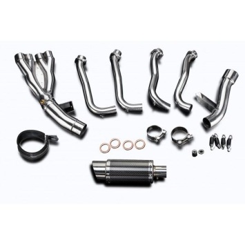 Delkevic volledig systeem Round Carbon 200mm zonder e-keur - FZ1 FAZER FZ1S 06-15