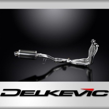 Delkevic volledig systeem Oval Carbon 225mm zonder e-keur - FZ1 FAZER FZ1S 06-15
