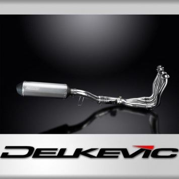 Delkevic volledig systeem X-Oval Titanium 343mm zonder e-keur - FZ1 FAZER FZ1S 06-15