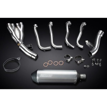 Delkevic volledig systeem X-Oval Titanium 343mm zonder e-keur - FZ1 FAZER FZ1S 06-15