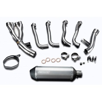 Delkevic volledig systeem X-Oval Titanium 343mm zonder e-keur - FZ1 FAZER FZ1S 06-15