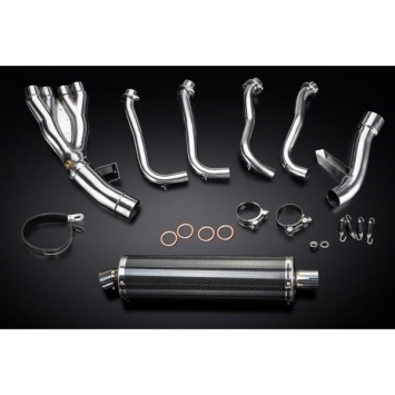 Delkevic volledig systeem Oval Carbon 450mm zonder e-keur - FZ1 FAZER FZ1S 06-15