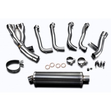 Delkevic volledig systeem Oval Carbon 450mm zonder e-keur - FZ1 FAZER FZ1S 06-15