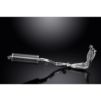 Delkevic volledig systeem Oval Carbon 350mm zonder e-keur - FZ1 FAZER FZ1S 06-15