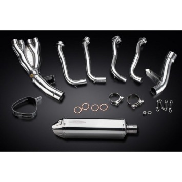 Delkevic volledig systeem Tri-Oval RVS 320mm zonder e-keur - FZ1 FAZER FZ1S 06-15