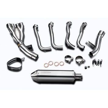 Delkevic volledig systeem Tri-Oval RVS 320mm zonder e-keur - FZ1 FAZER FZ1S 06-15