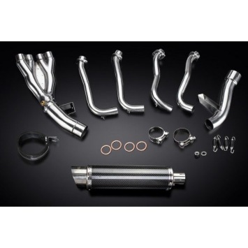 Delkevic volledig systeem Round Carbon 350mm zonder e-keur - FZ1 FAZER FZ1S 06-15