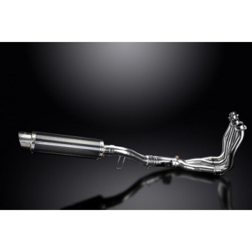 Delkevic volledig systeem Round Carbon 350mm zonder e-keur - FZ1 FAZER FZ1S 06-15