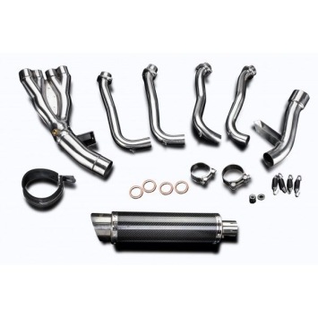 Delkevic volledig systeem Round Carbon 350mm zonder e-keur - FZ1 FAZER FZ1S 06-15