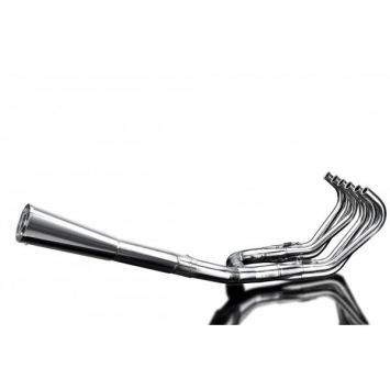 Delkevic volledig systeem Megaphone RVS 550mm zonder e-keur - CBX1000 79-83